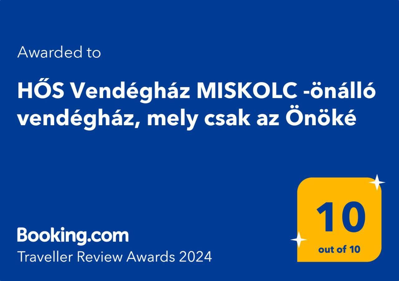 Hos Vendeghaz Miskolc -Oenallo Vendeghaz, Mely Csak Az Oenoeke Экстерьер фото